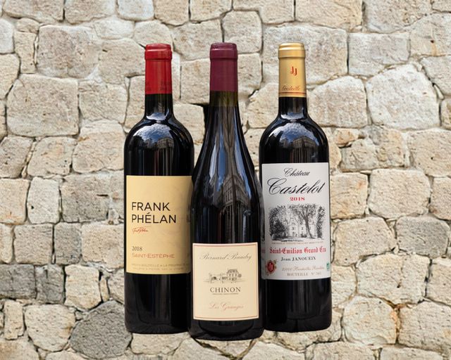 Bouteilles de la sélection Terroirs des trois régions