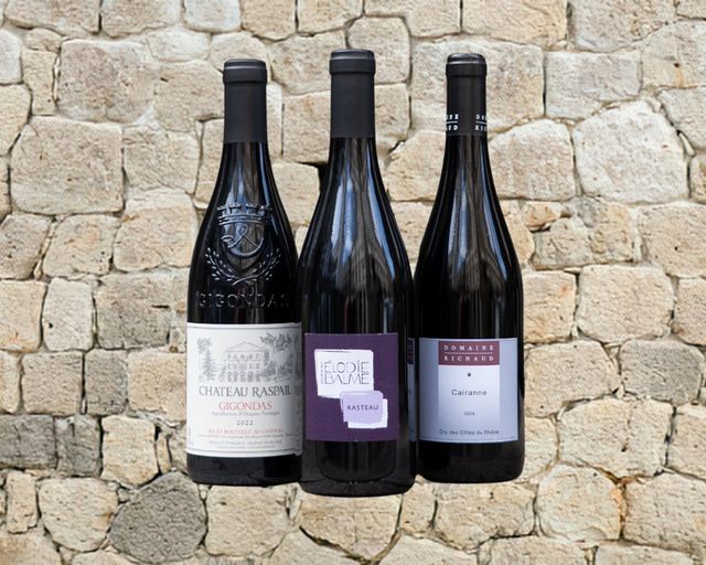 Bouteilles de la sélection Grenaches du Midi